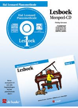 Hal Leonard Pianomethode Lesboek 1 (CD)